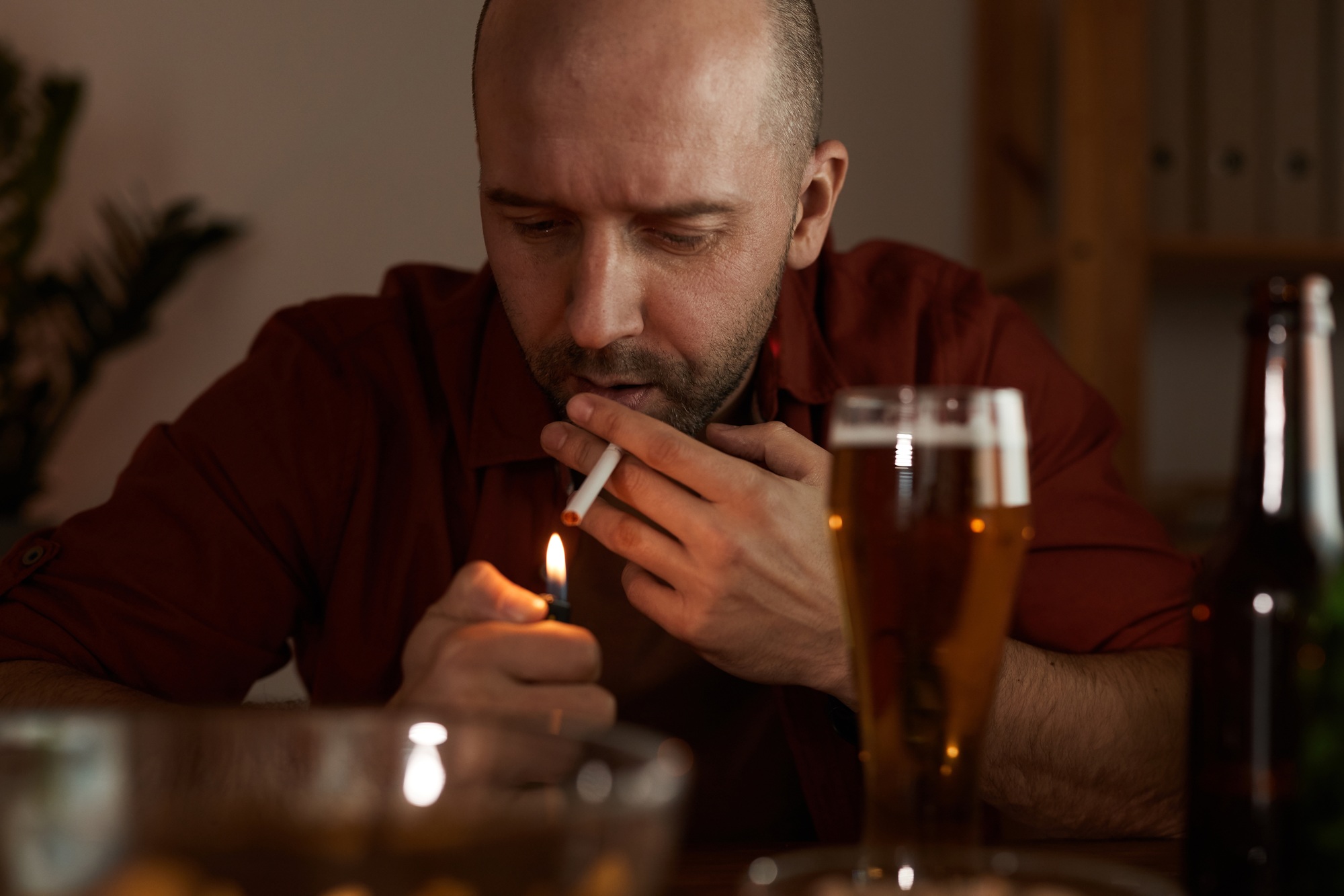 Man has bad habits